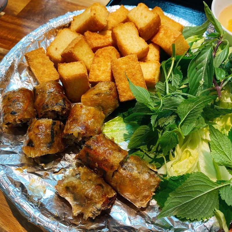 Bun dau + Cha nem(Pho Koha)