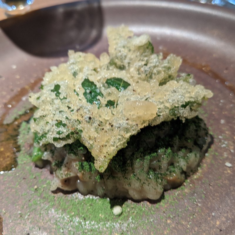 ハマグリとオクラのリゾット(Bal404)