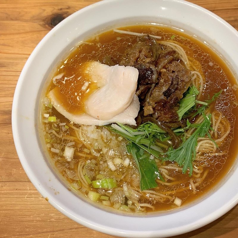 中華そば(大衆食堂 ゆしまホール)