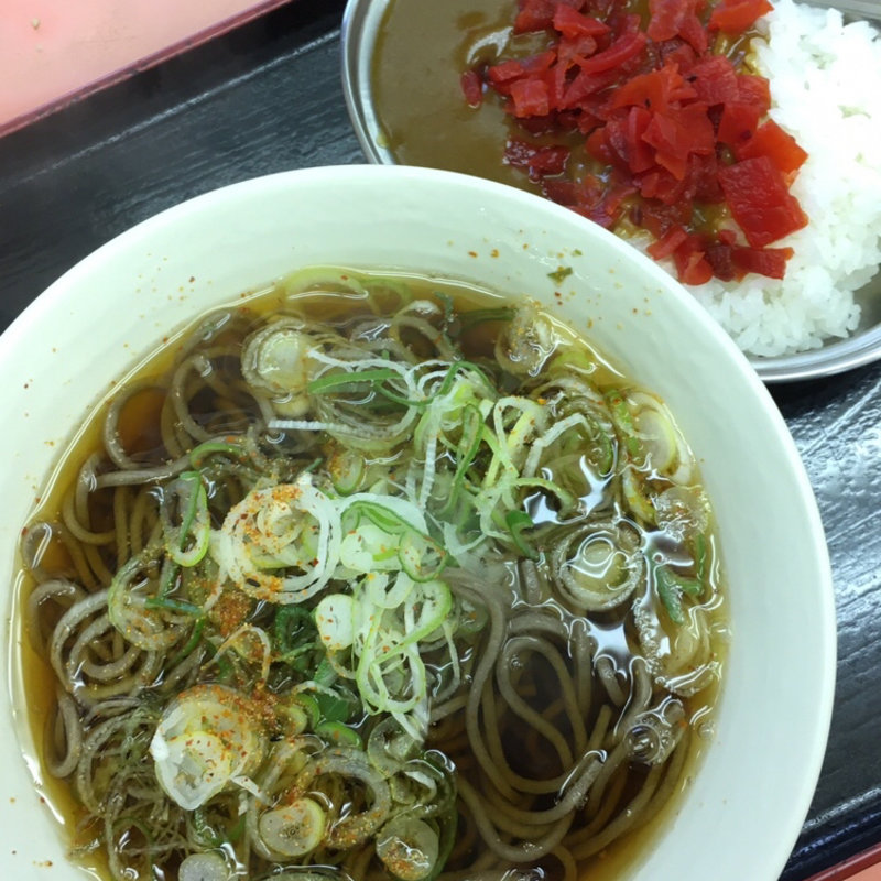 ミニカレーセット(常盤軒)