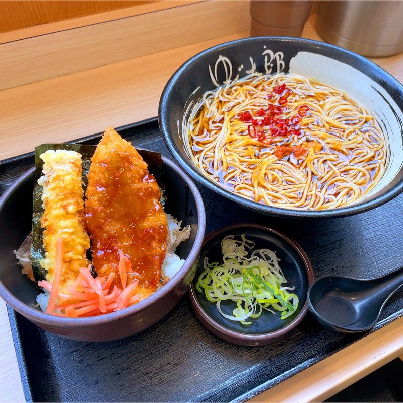 ミニのり弁セット(ゆで太郎 酒々井店 )