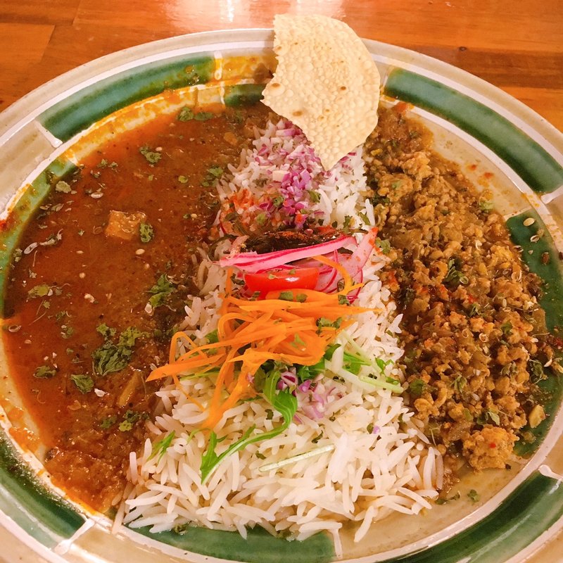 2種盛り(カーリーノブ)