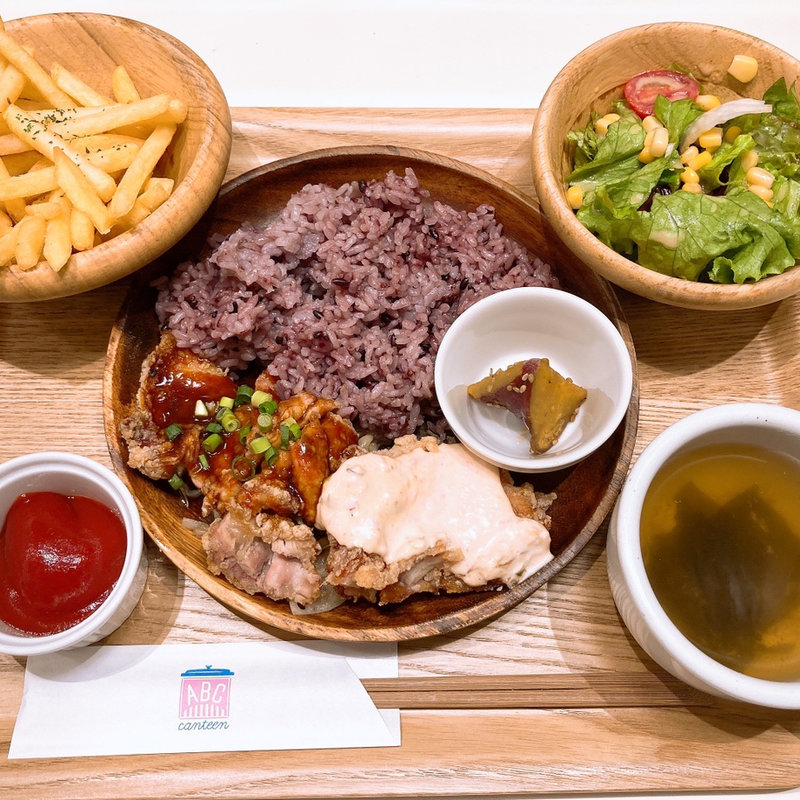 選べるチキン竜田定食(ABC canteen ルミネエスト新宿店)