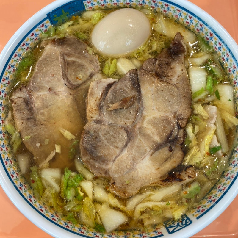 厚切りチャーシューラーメン(どうとんぼり神座 宝塚北SA店)