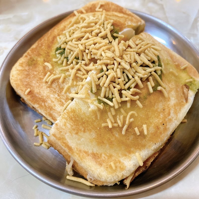 マサラポテト&エッグホットサンド(ミスターサモサ （Mr. Samosa）)