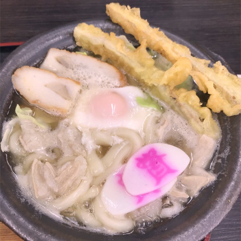 もつ鍋うどん(資さんうどん 中間店)