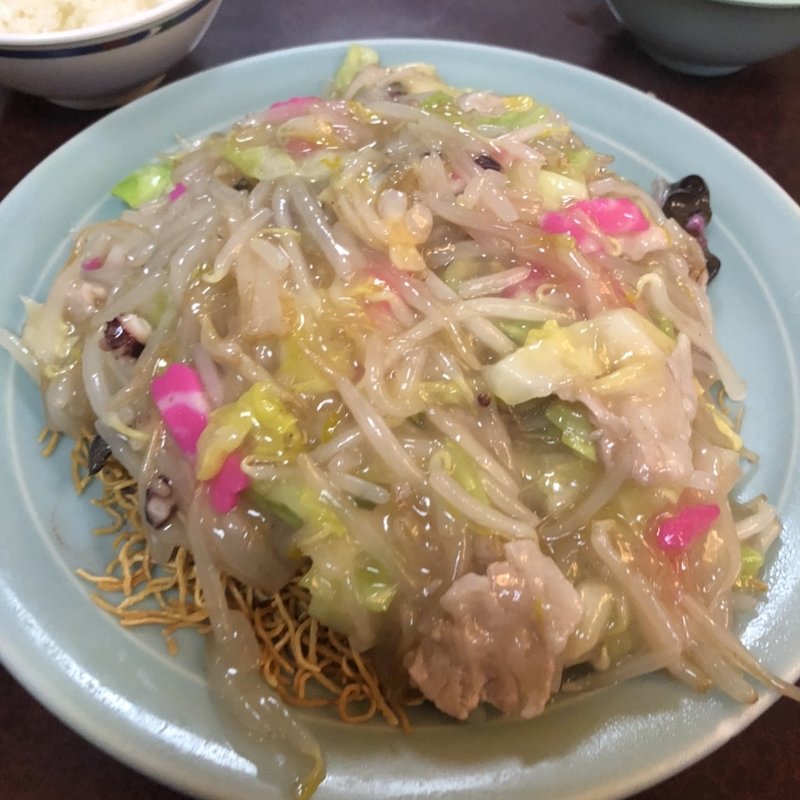 皿うどん　硬(長崎飯店 高田馬場駅前店 （ナガサキハンテン）)