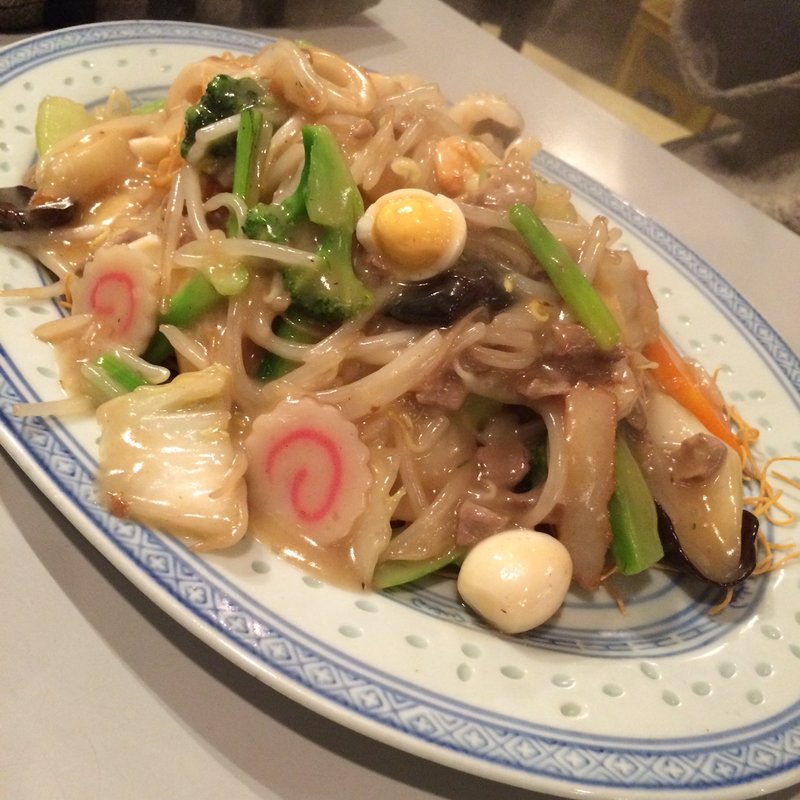 皿うどん(夜来香 （イエライシャン）)