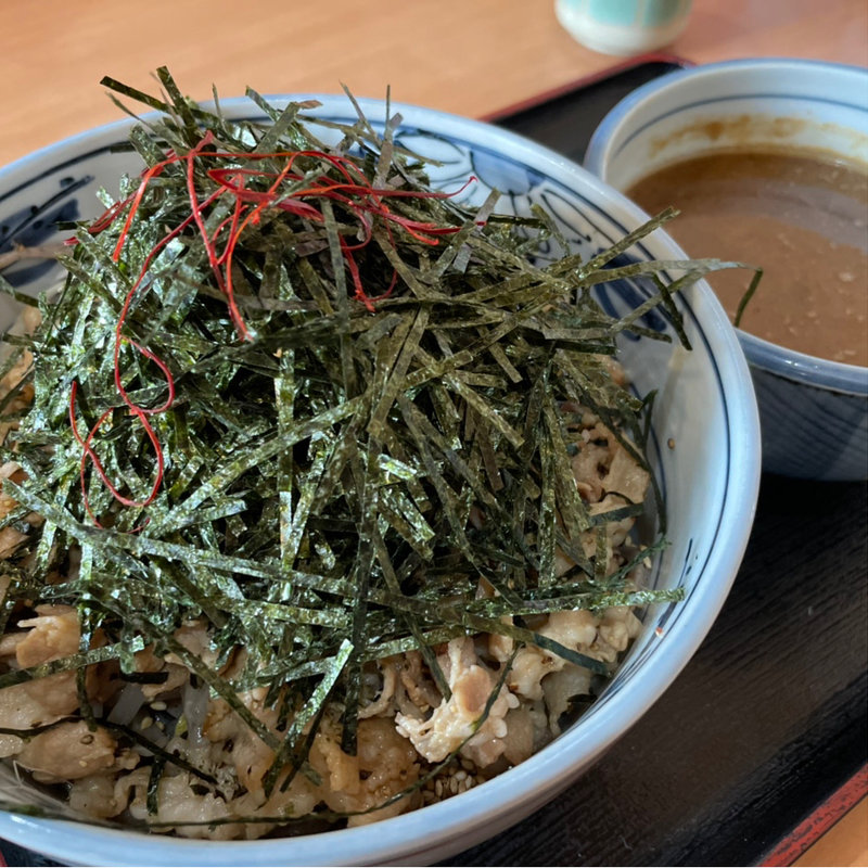 肉つけ蕎麦(福徳屋)