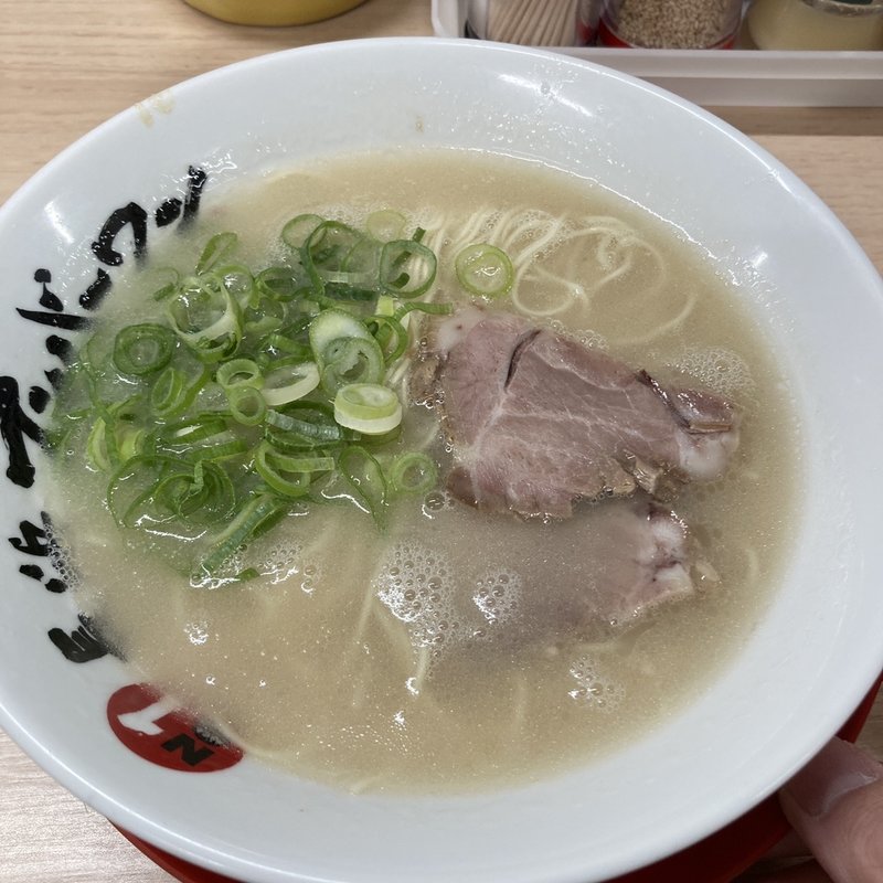 長浜ラーメン(長浜ナンバーワン 大岡山店)