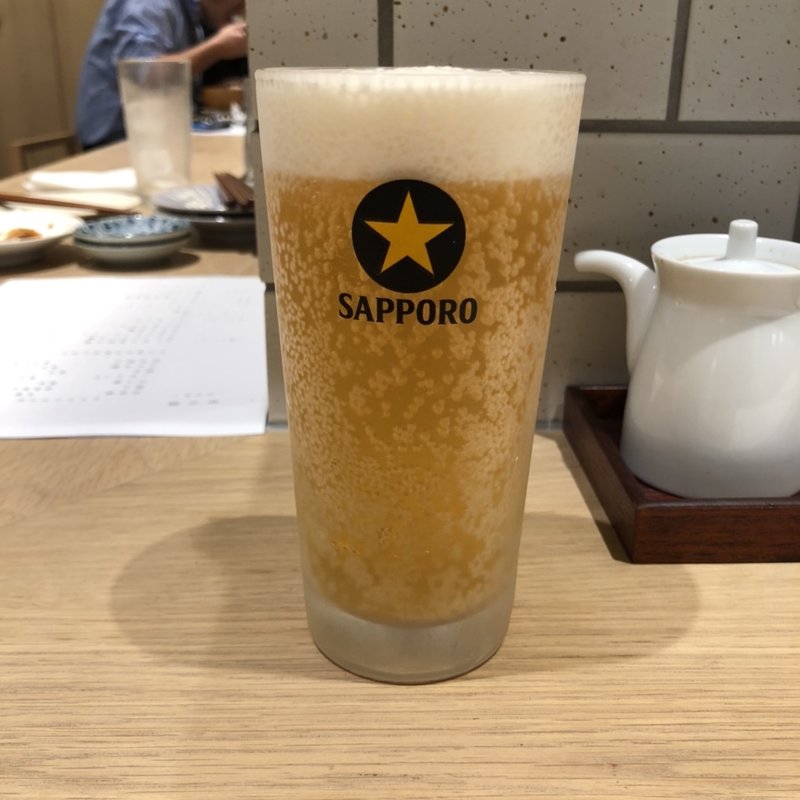 炙り中トロ(函館の立ち喰い寿司まるかつ水産 虎ノ門ヒルズ店)