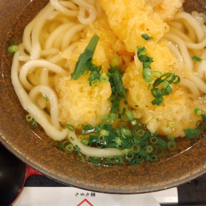 海老天うどん(山下本気うどん 神楽坂)