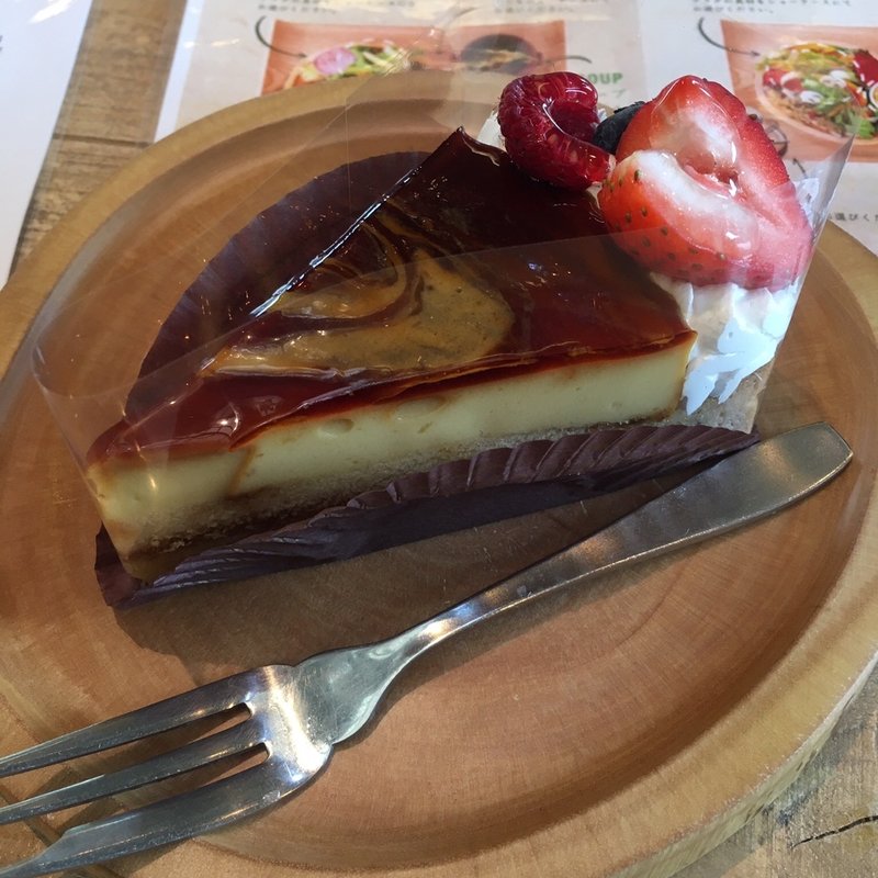 プリンタルト(FARMERS GARDEN cafe オムレット)