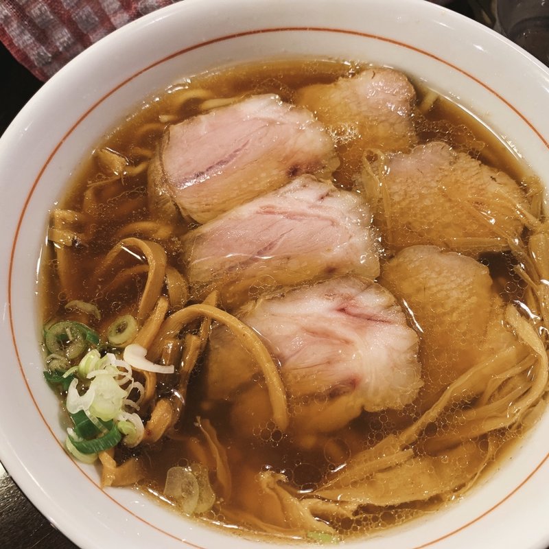 叉焼そば(中華そば 敦)