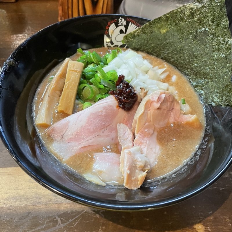 ボタチキそば(麺でつながる縁 大阪縁乃助商店)