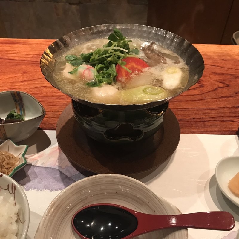 水たき鍋(銀座治作)