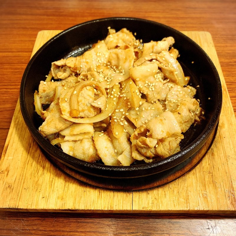 豚の生姜焼き(大島ラーメン 渋谷店 )
