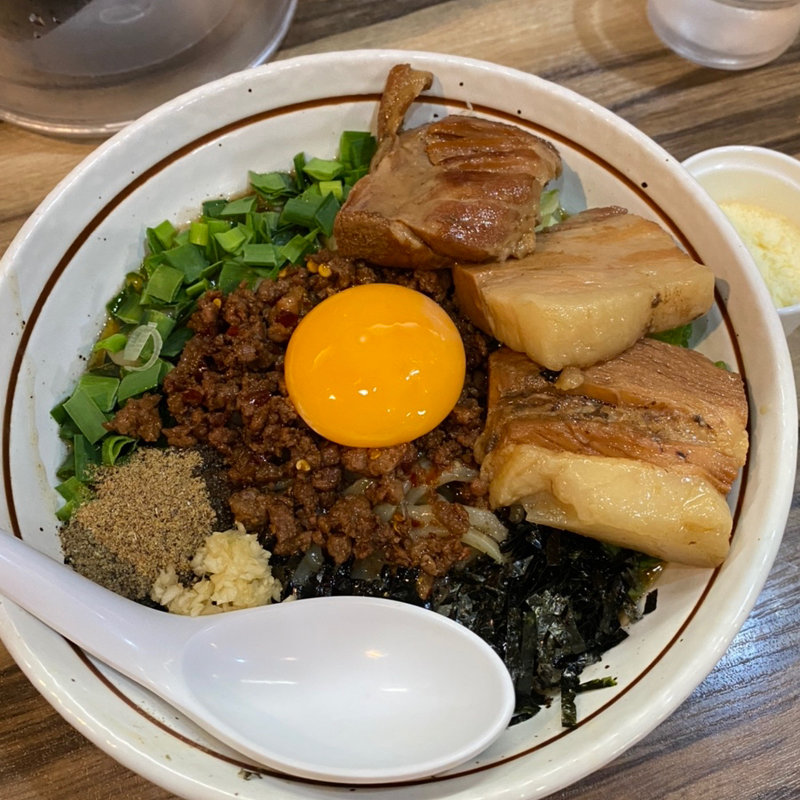 ど肉台湾まぜそば(麺屋はるか 秋葉原店)