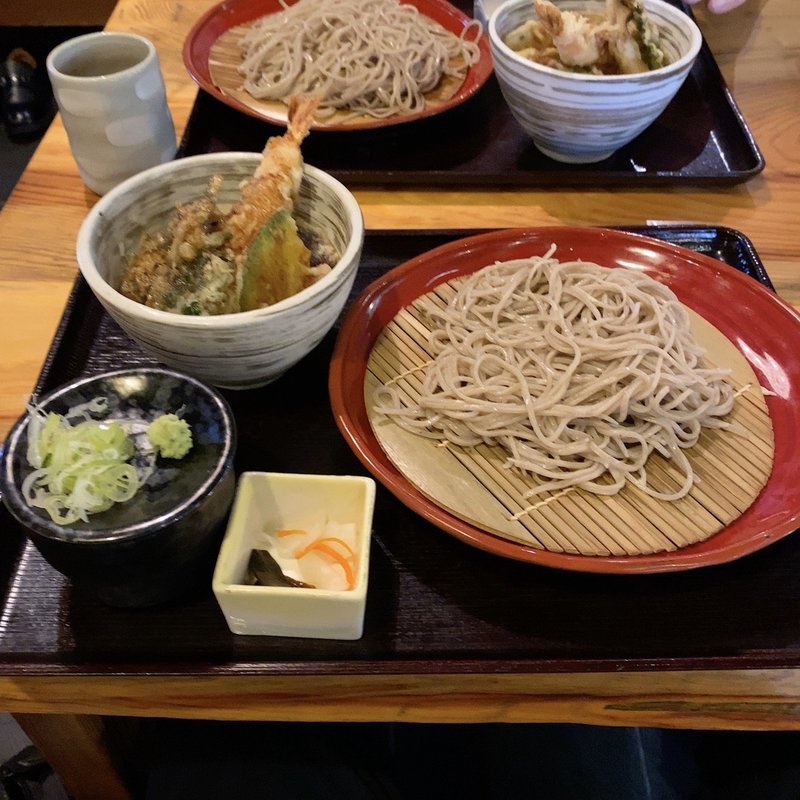 天丼定食(上)(御嶽 伊賀上野本店 （おんたけ）)
