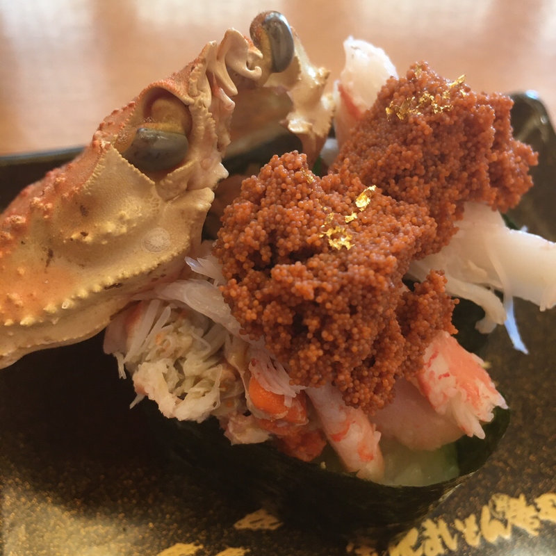 香箱ガニ(金沢まいもん寿司 イオンモール幕張新都心店)