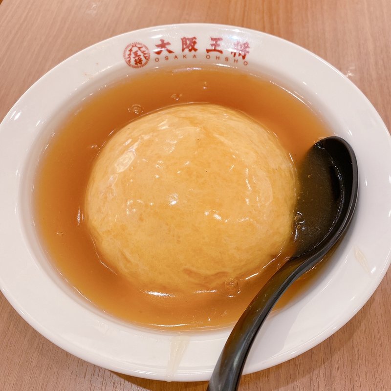 ふわとろ天津飯(大阪王将 ブルメール舞多聞店)