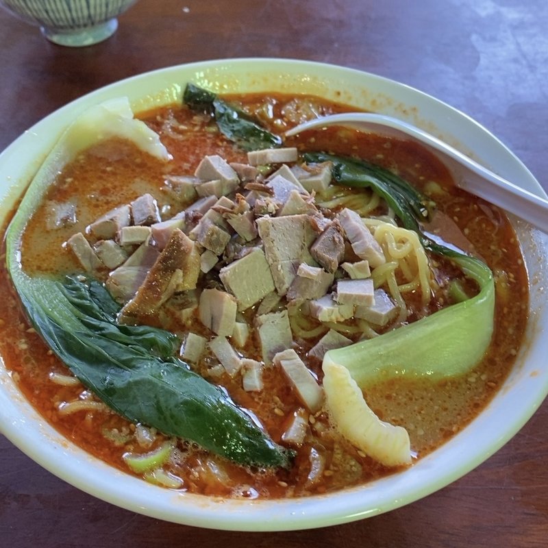 味噌坦々麺(赤いやね)