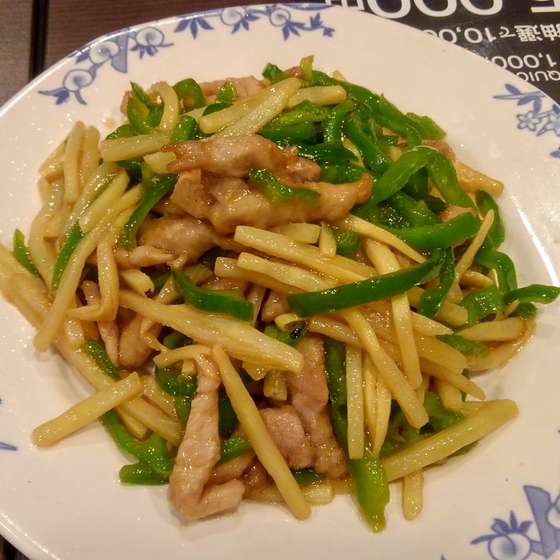 チンジャオロース(バーミヤン 青砥駅前店)