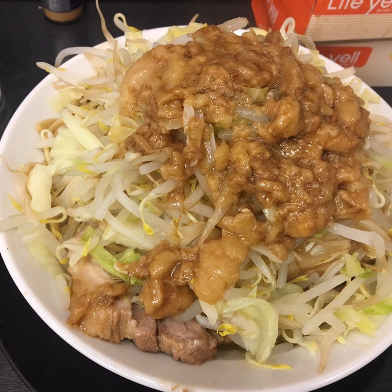アブラそば(野菜みそラーメン 鬼首)