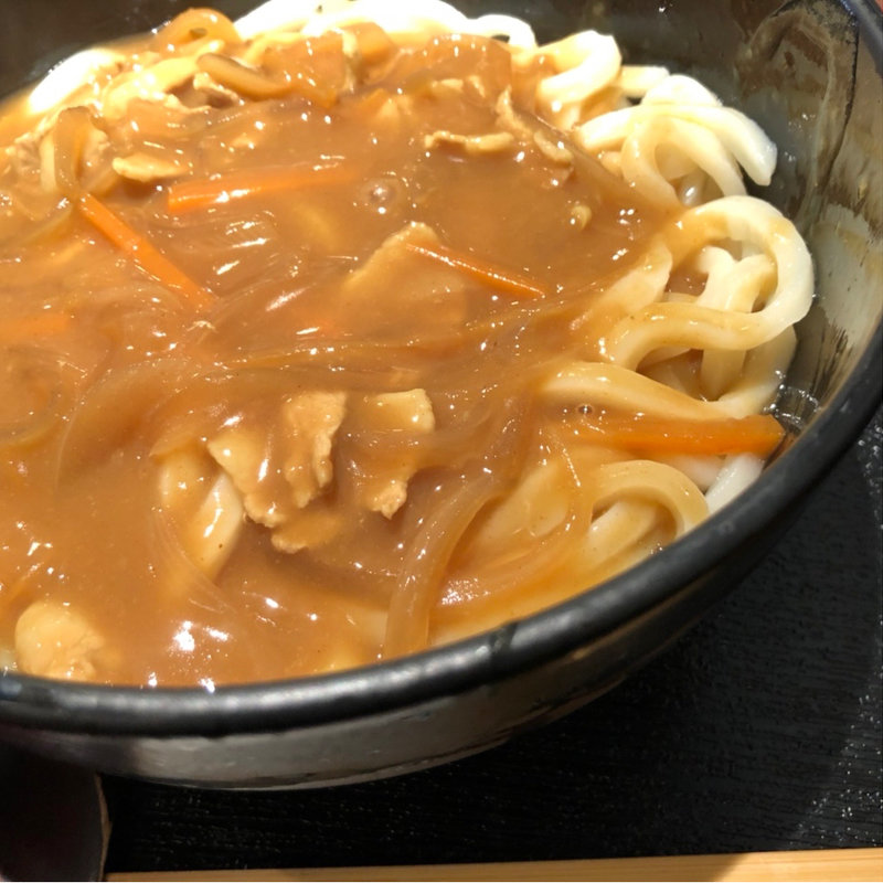 カレーうどん(多摩うどん ぽんぽこ)
