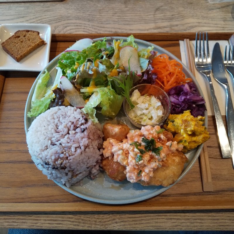 本日のプレートランチ(more)