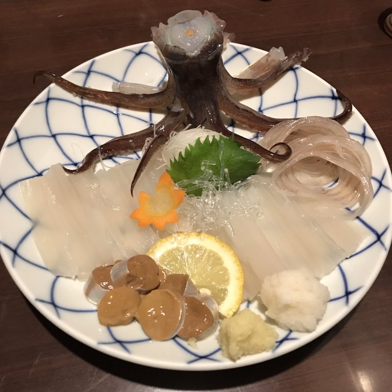     活真いか（6月～12月頃） (活魚料理 いか清)