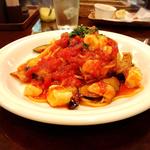 茄子とベーコンのアラビアータ(KURA 中目黒店 （クラ）)