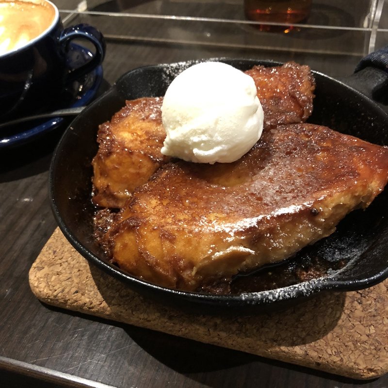 フレンチトースト(自家焙煎珈琲みじんこ)