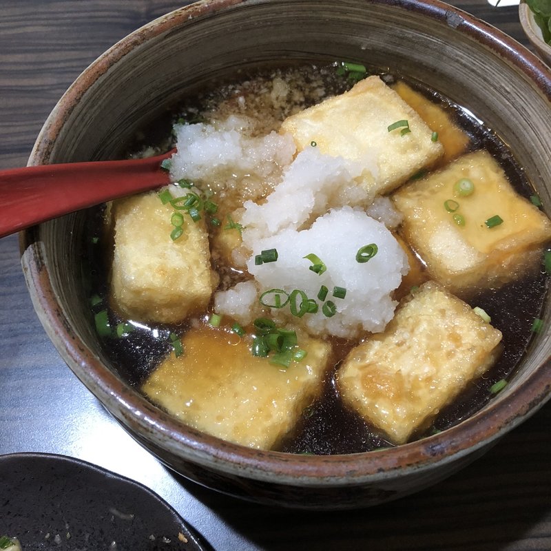 揚げ出し豆腐(男子厨房酒場 蔵の灯)