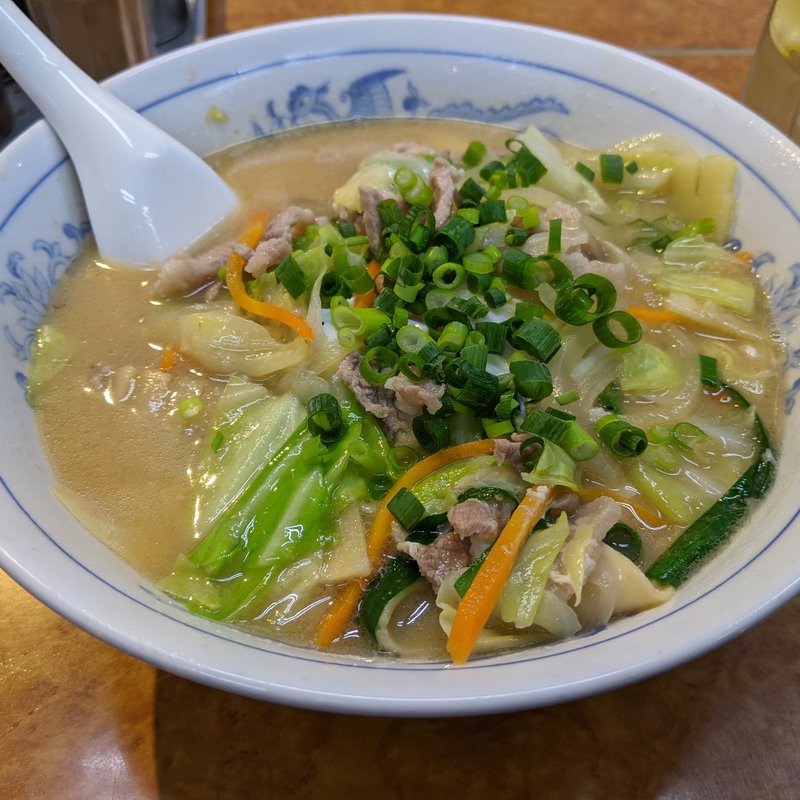 豚汁麺(石狩亭)
