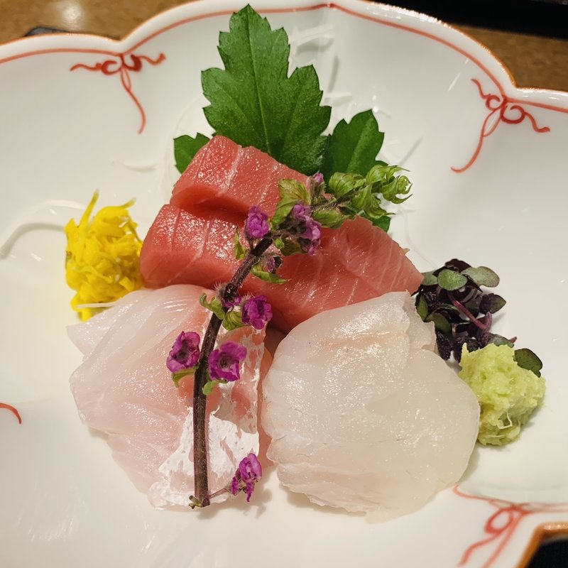 刺し盛り(京都　鰻　まえはら　虎ノ門ヒルズ店)