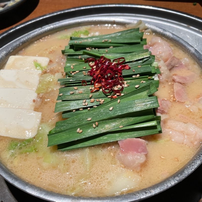 白のもつ鍋(蟻月 HANARE)