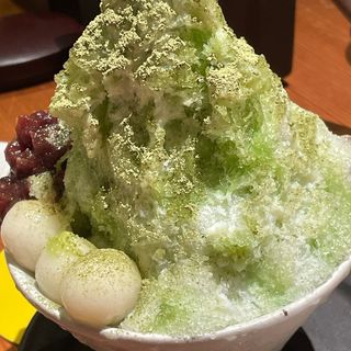 かき氷　宇治金時(蟻月 HANARE)