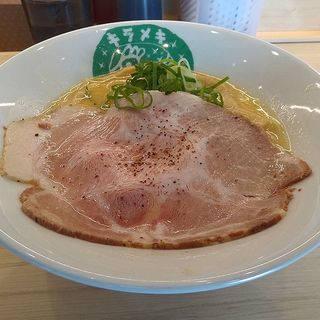 鶏白湯らーめん 醤油(キラメキノトリ 大阪門真店)