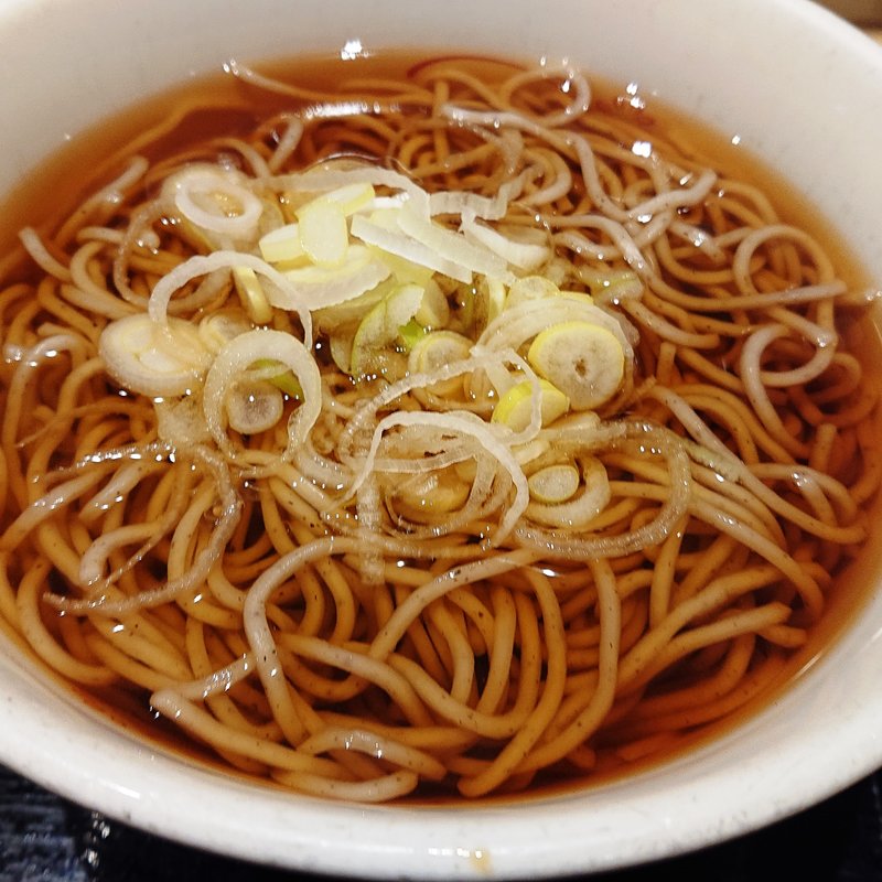 かけそば(いろり庵きらく 八王子)