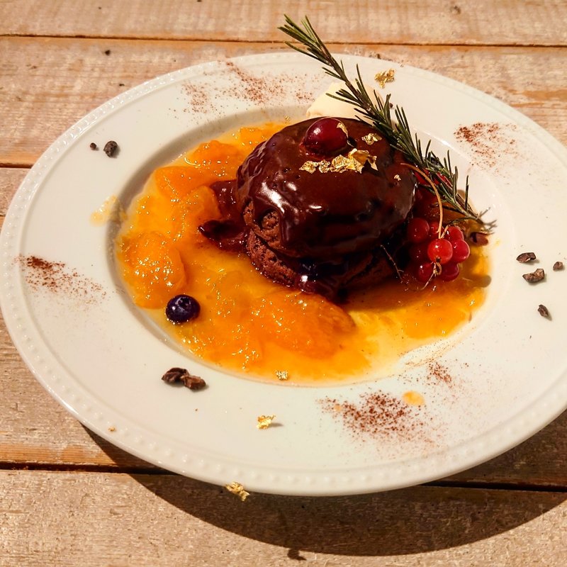 アプリコットショコラパンケーキ(アインソフ　ジャーニー （AINSOPH.JOURNEY）)