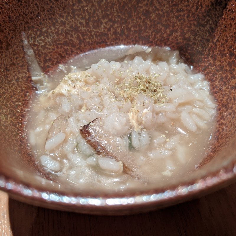 雑炊(白金のたつこ)