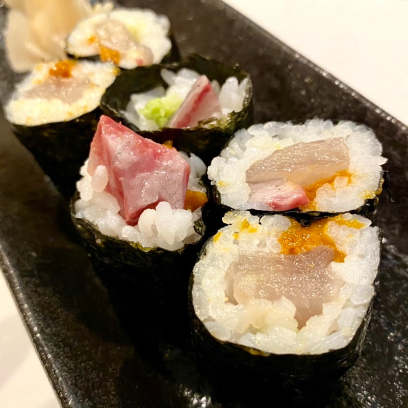 雲丹かんぱち巻(寿司居酒屋 ゲゲゲの三丁目)