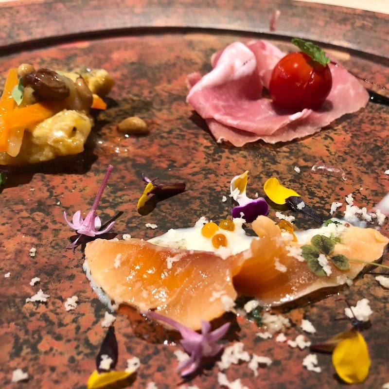 前菜盛り合わせ(ペペロッソ（PepeRosso）)