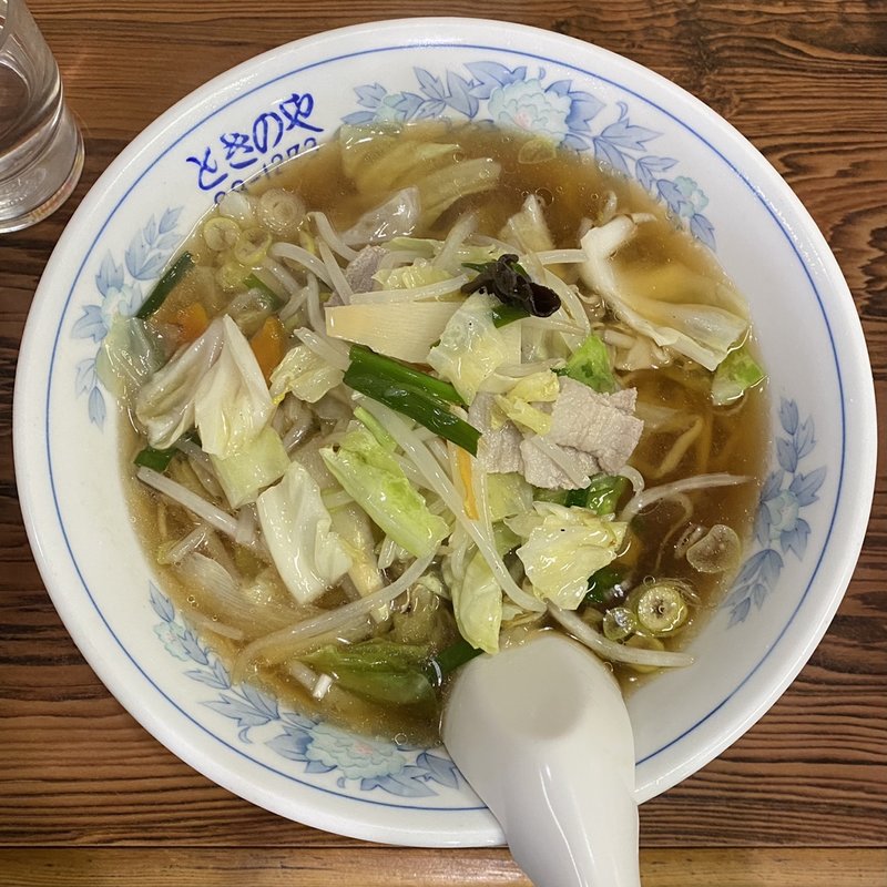 野菜ラーメン(とき乃や)
