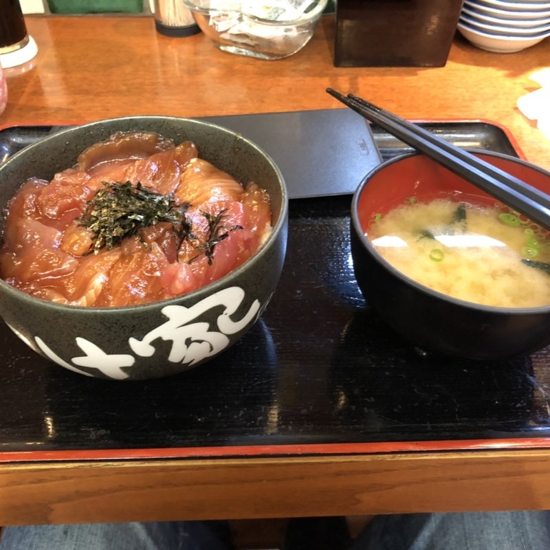 マグロの中おち丼(のっけ家)