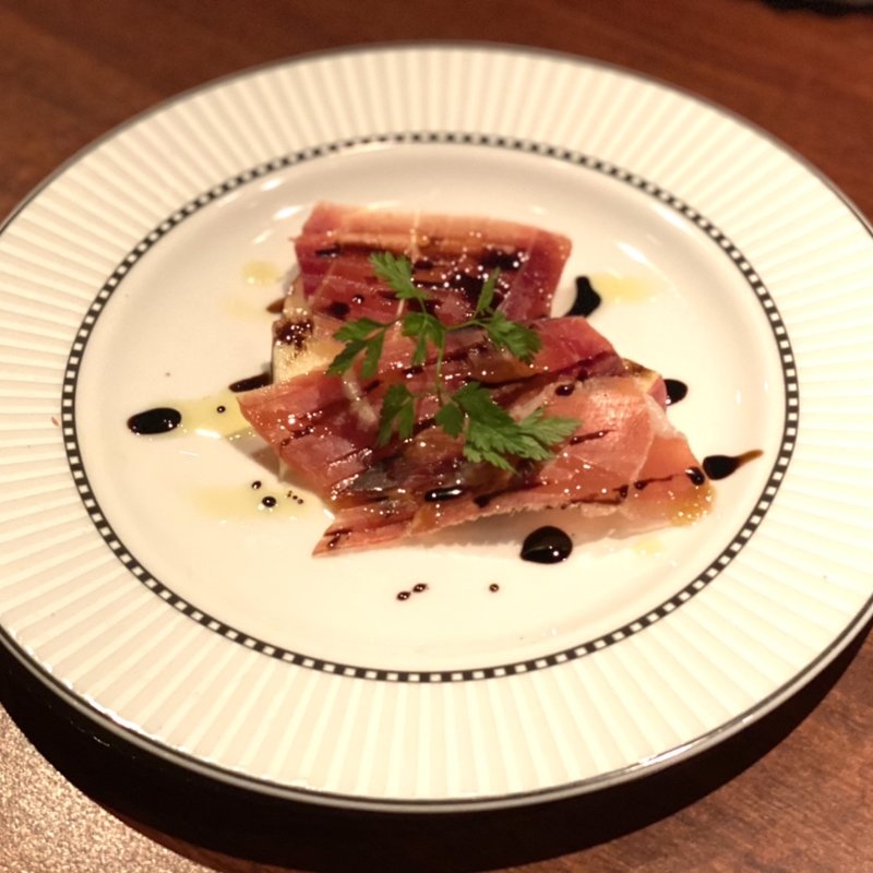 リンゴとハモンセラーノ(クロノ SAPPORO)