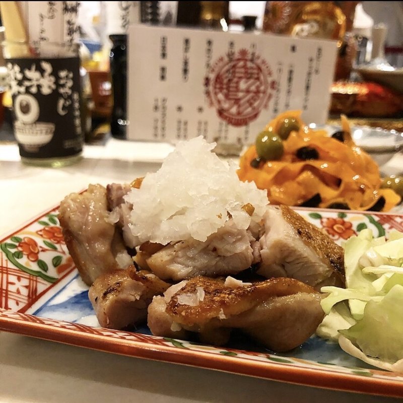 若鶏の一夜干し(魚々鶏夜)