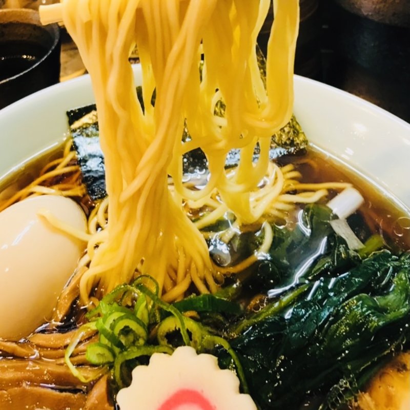 中華そば＋トッピング味玉(我的中華そば 机上の空論)