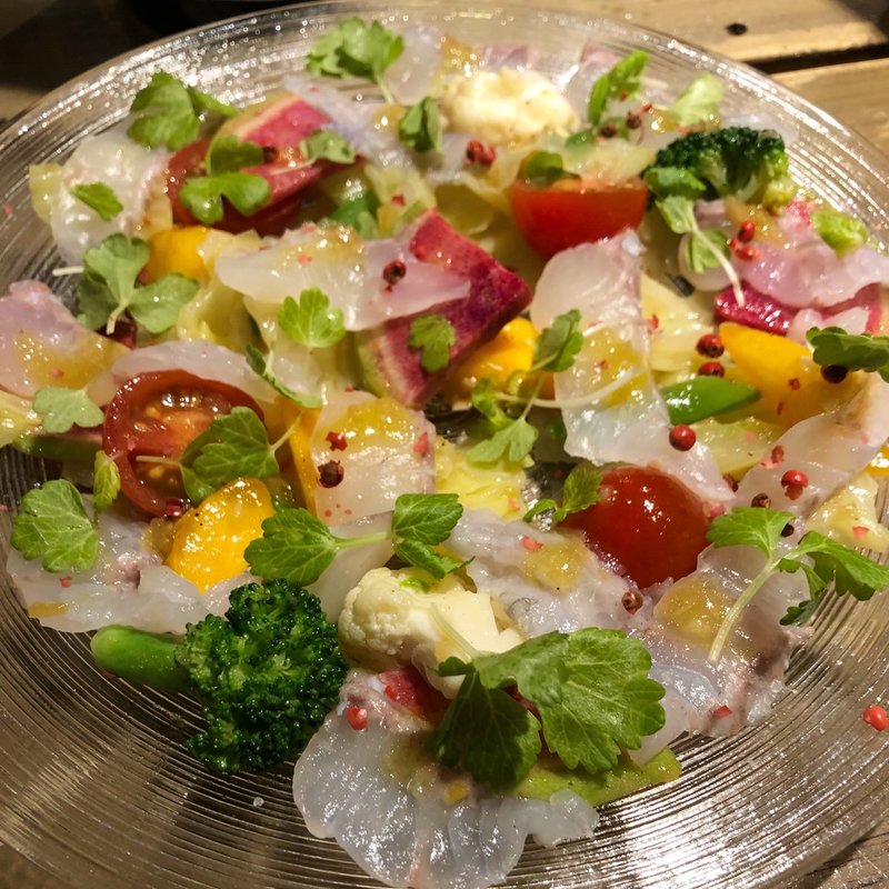 マツカワガレイのカルパッチョ(lumielune(ルミエルネ))